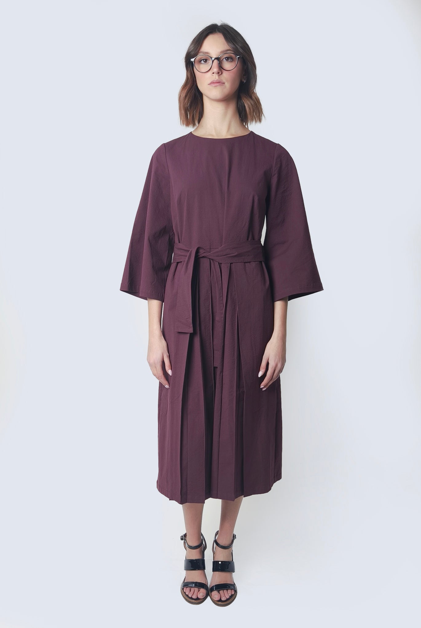 Burgundy Dress