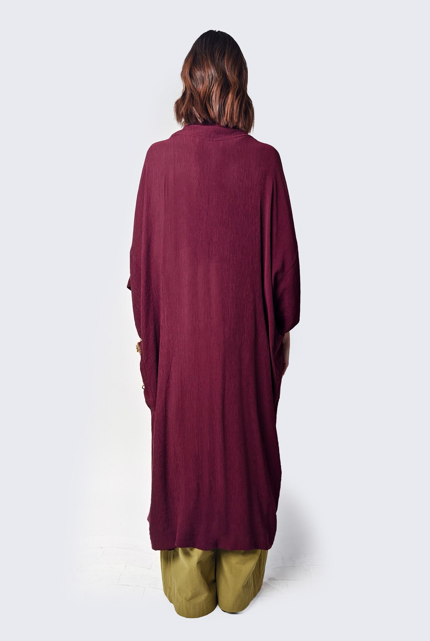 Burgundy Cardigan