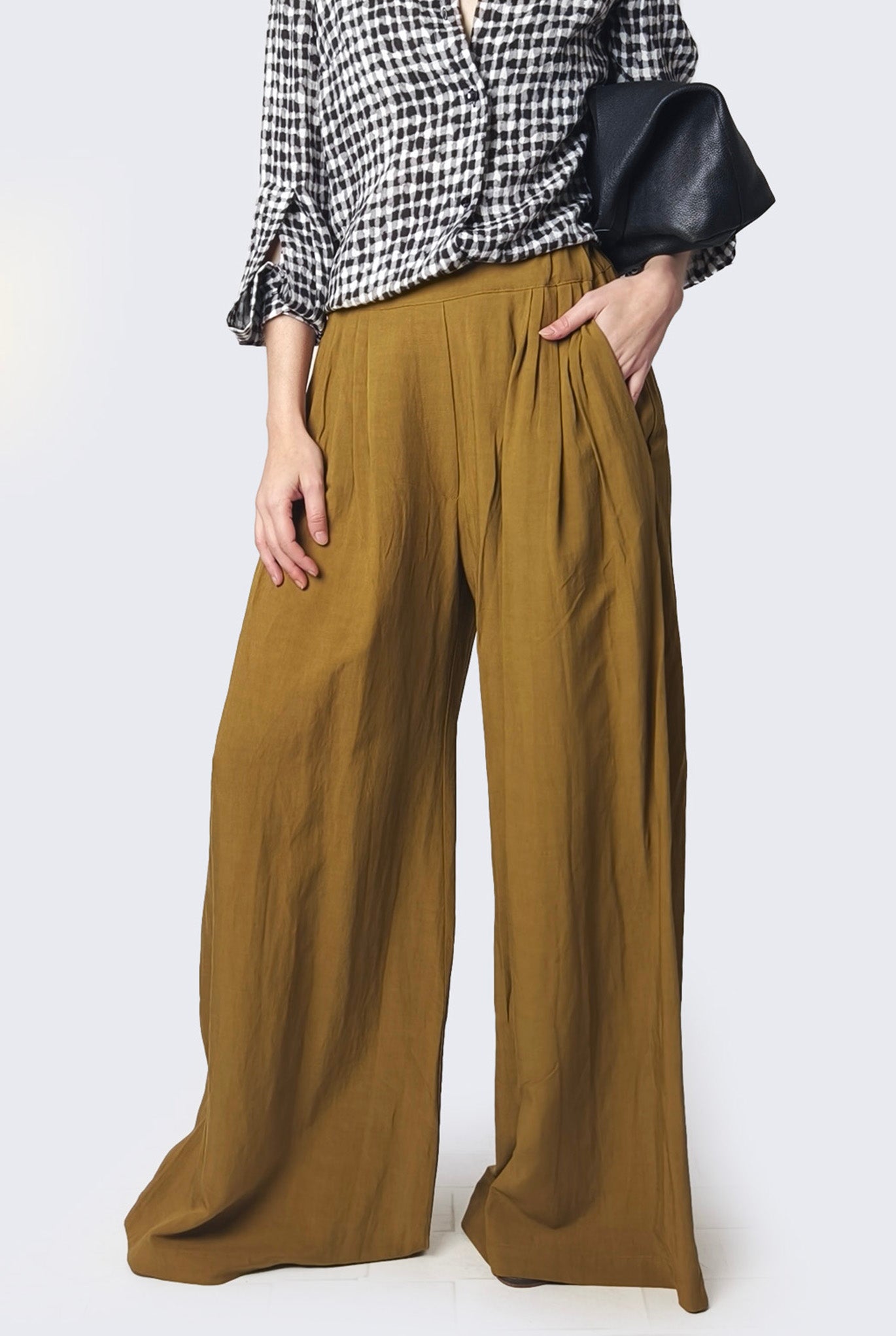 Wide-leg Oil