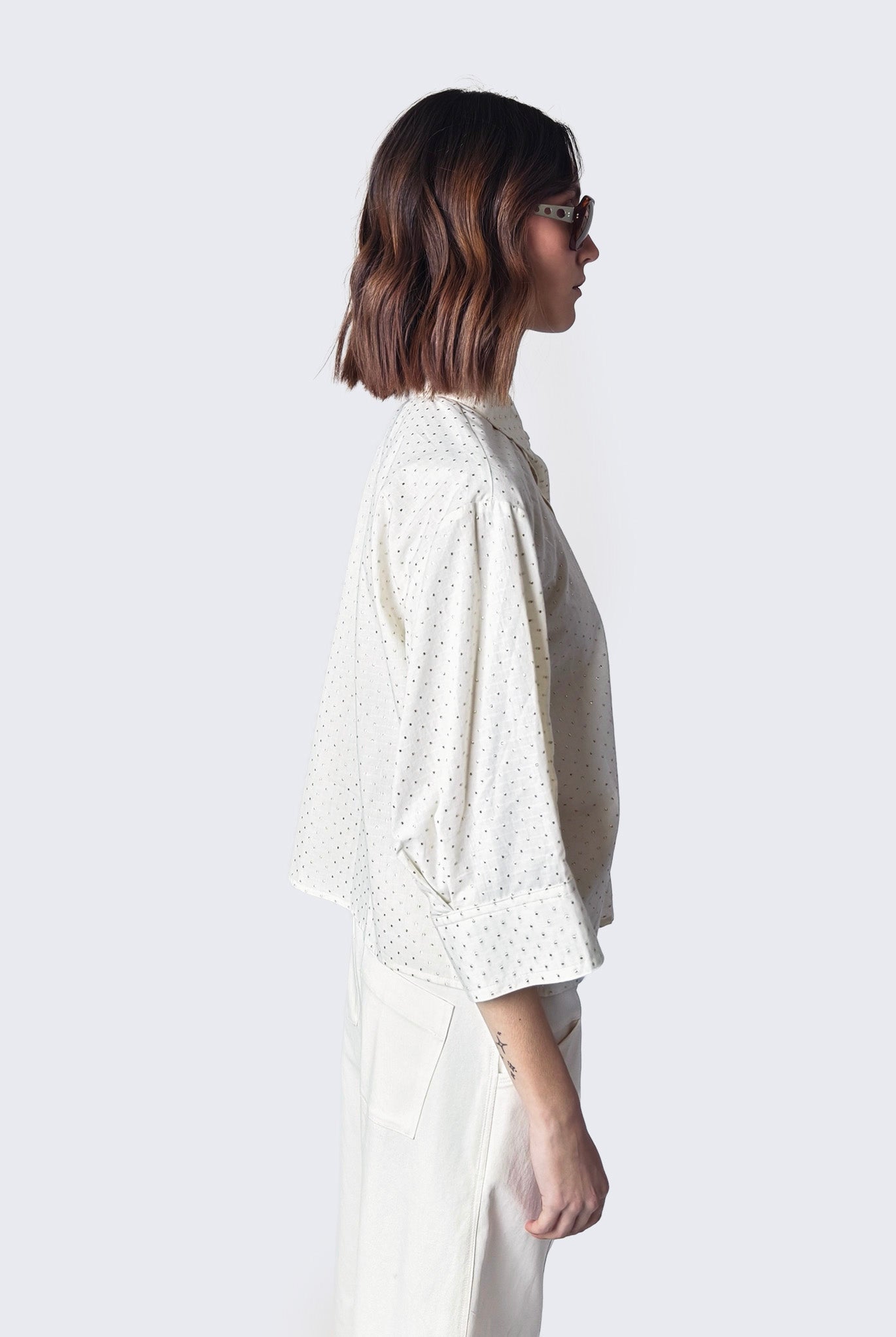 Gold Pois Shirt