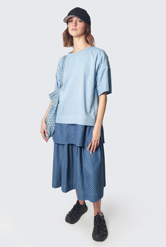 Denim Maxi T-Shirt