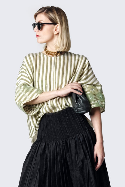 Maxi Blouse Pailettes