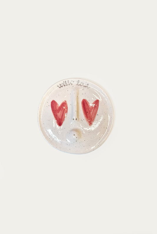 Sbrocca - Ceramic incense holder plate