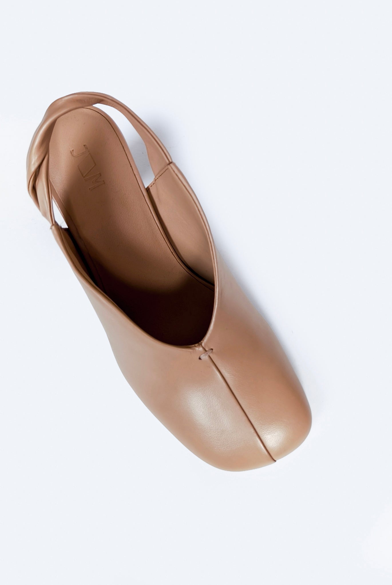 Dez- Twist Detailed Cylinder Heel Slinback