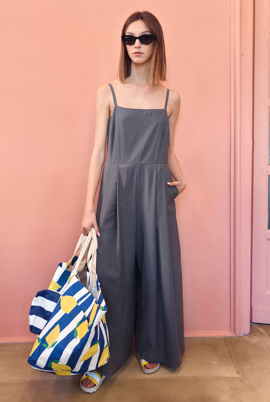 Grey Jumpsuit