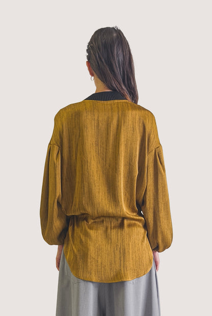 Gold Blouse