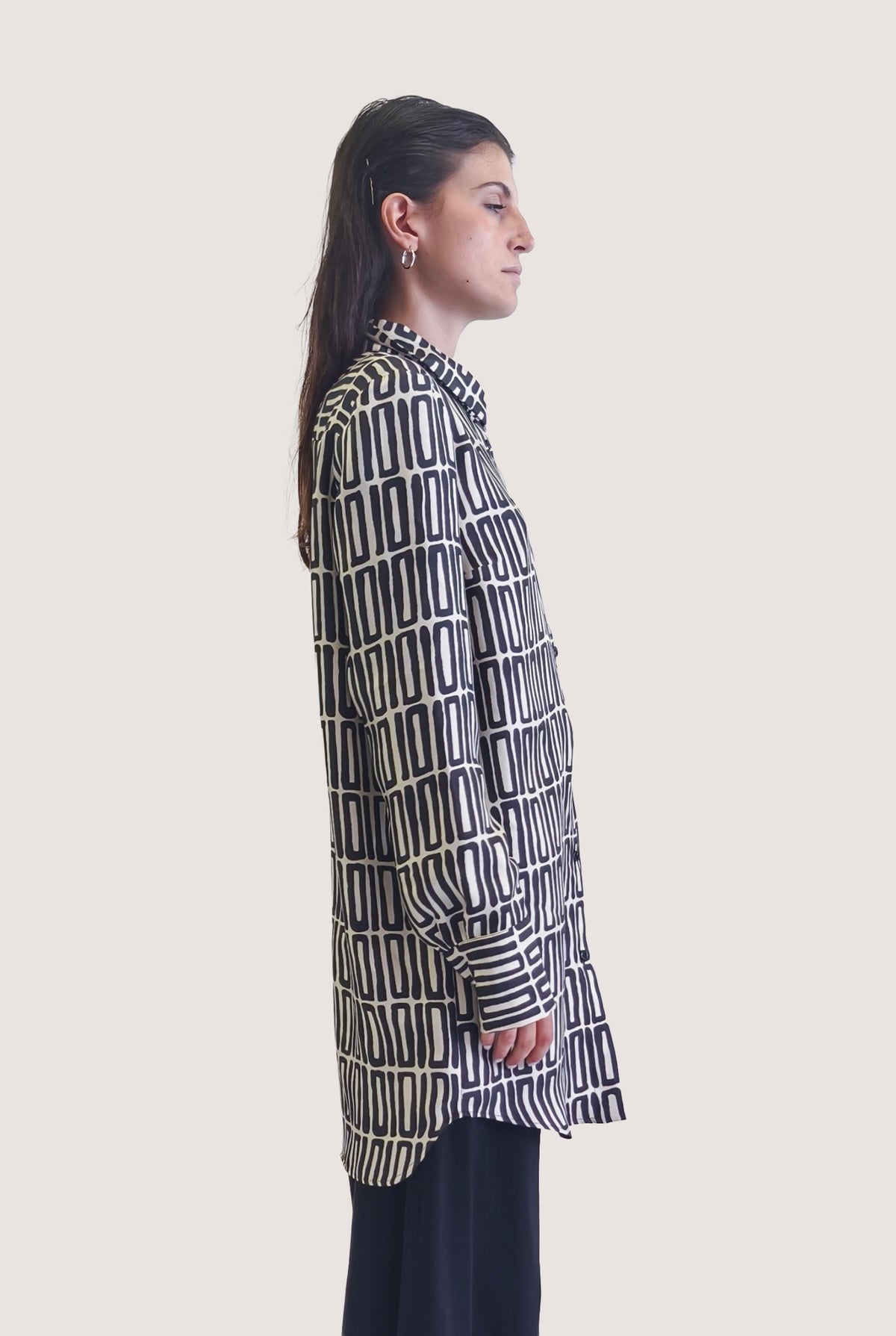 Geometric Pattern Shirt