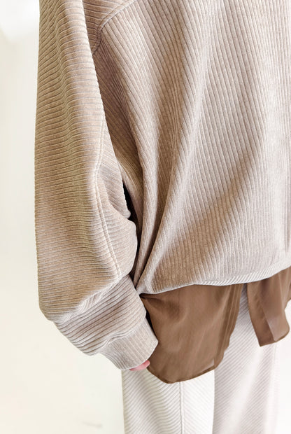 Velvet Maxi Sweater