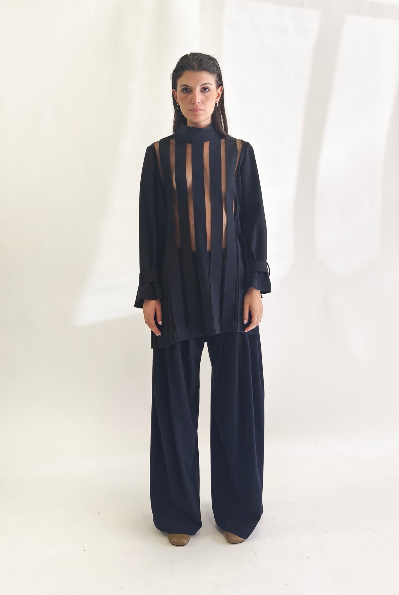 Maxi Stripes Blouse