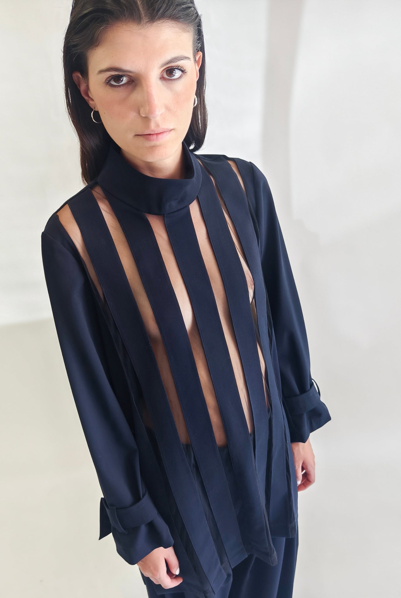 Maxi Stripes Blouse