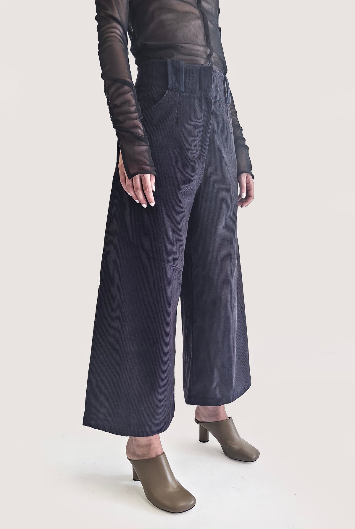 Velvet Blue Pants