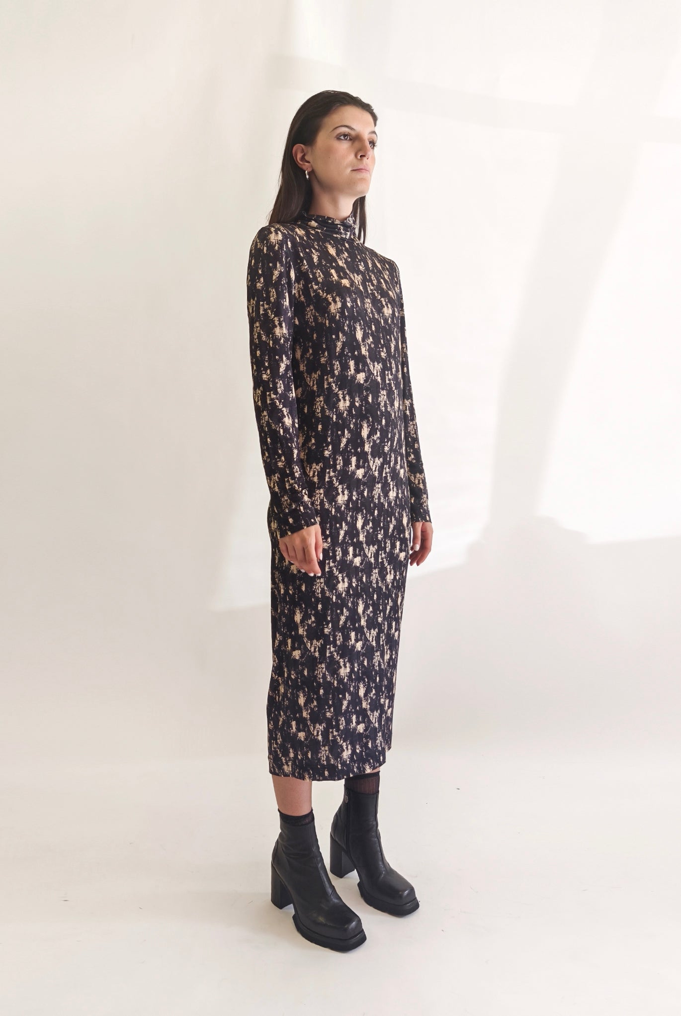 Jersey Printed Dress