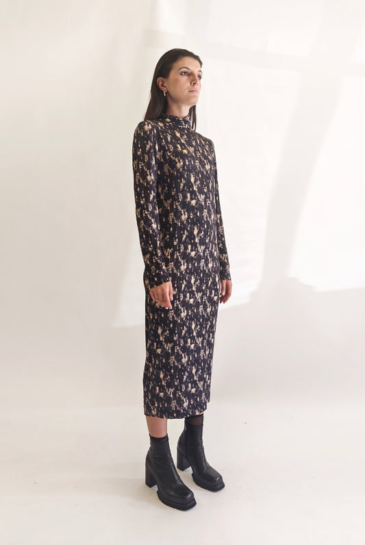 Jersey Printed Dress