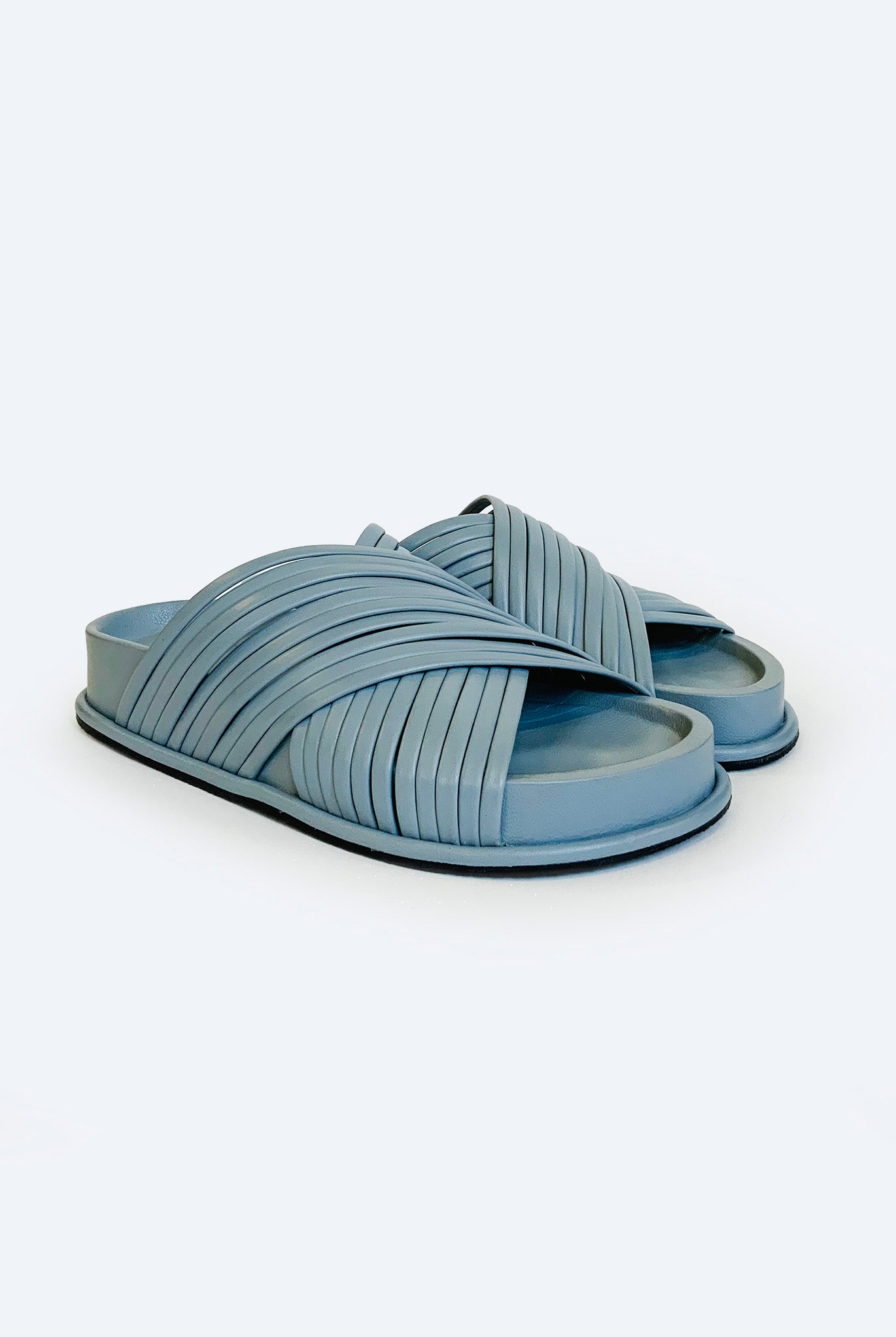 Stripes Sandal Blu