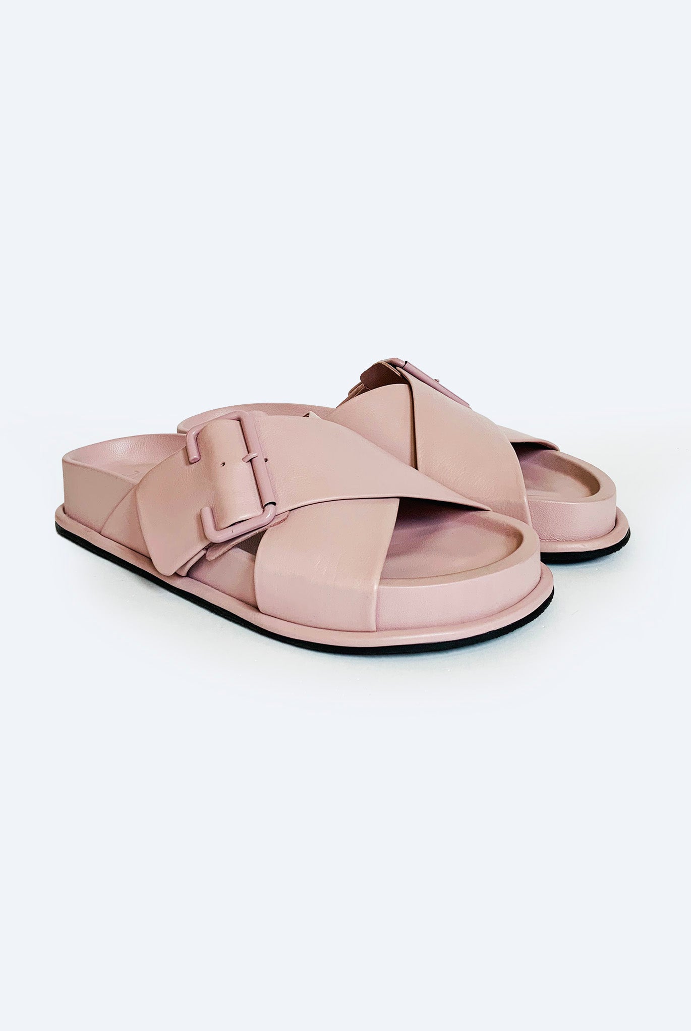 Stripes Sandal Pink