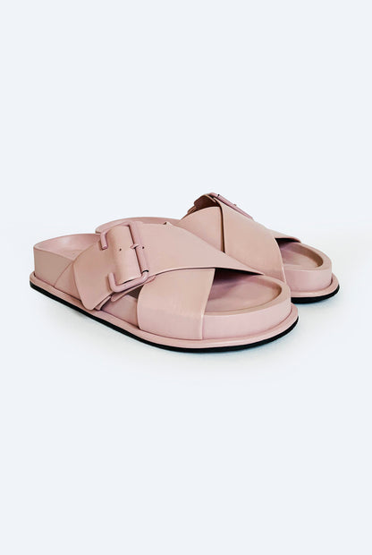 Stripes Sandal Pink
