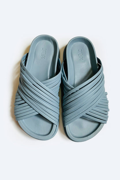 Stripes Sandal Blu