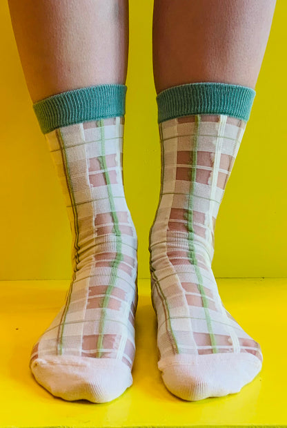 Plaid Socks