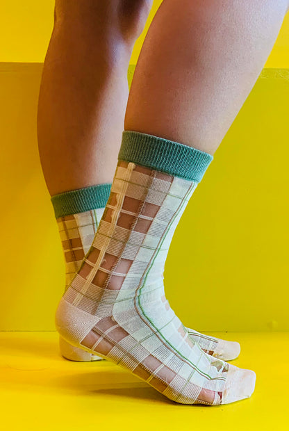 Plaid Socks