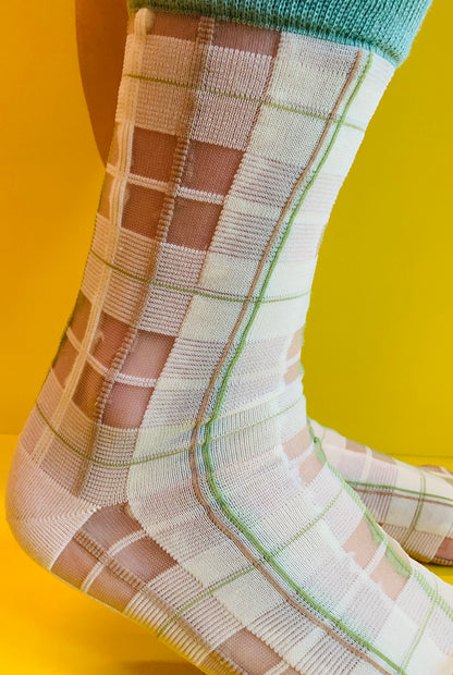 Plaid Socks