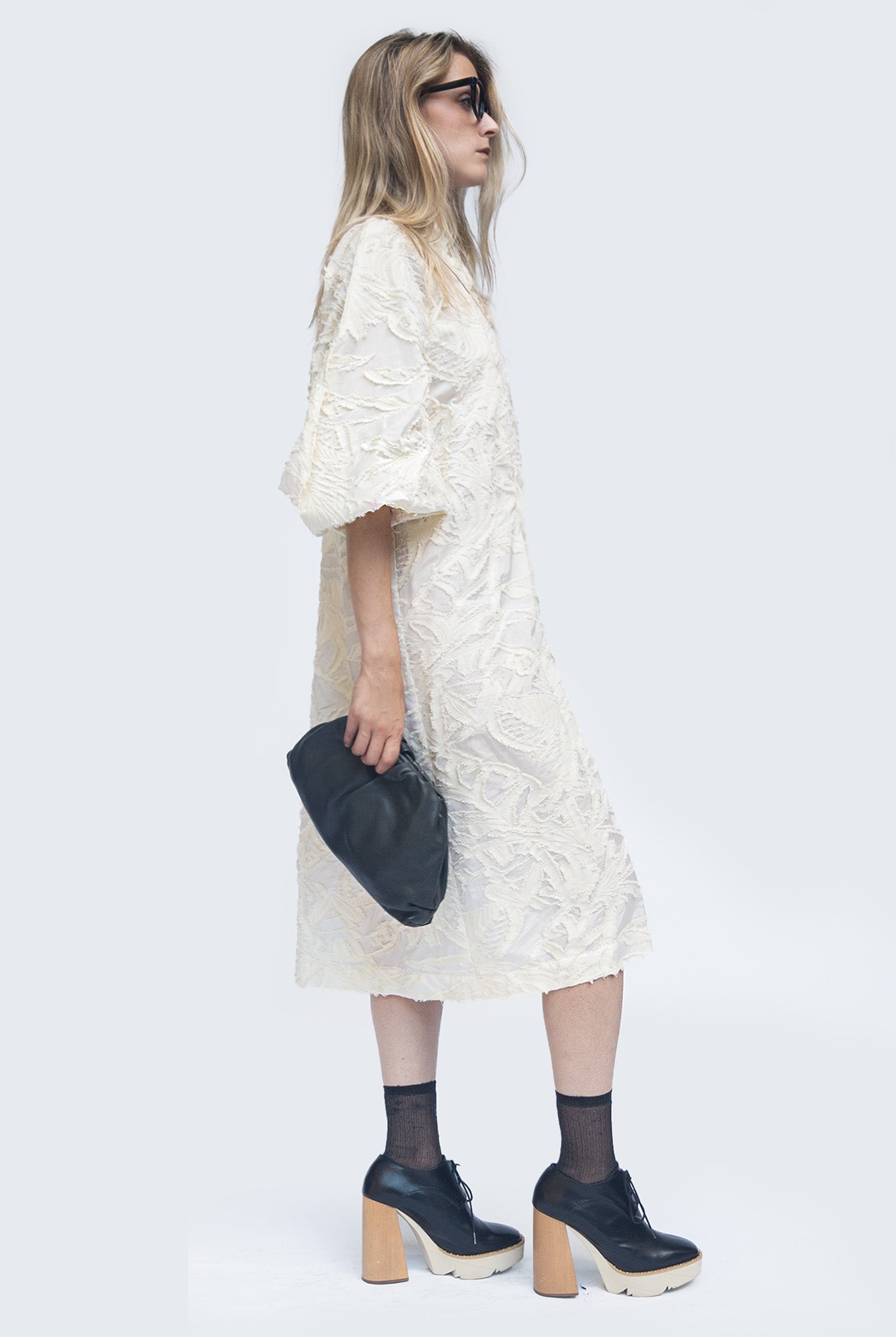 Midi Dress Textured