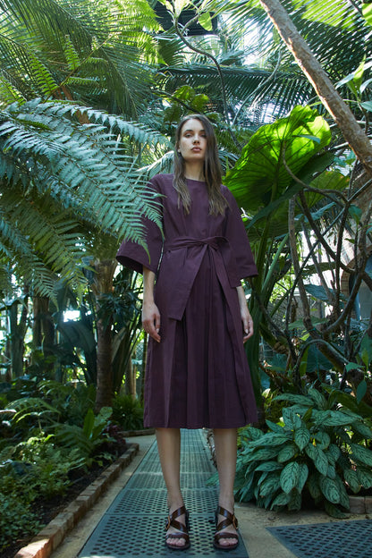 Burgundy Dress