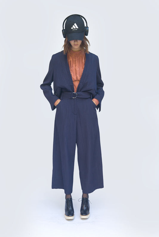 Cropped Flare Pants