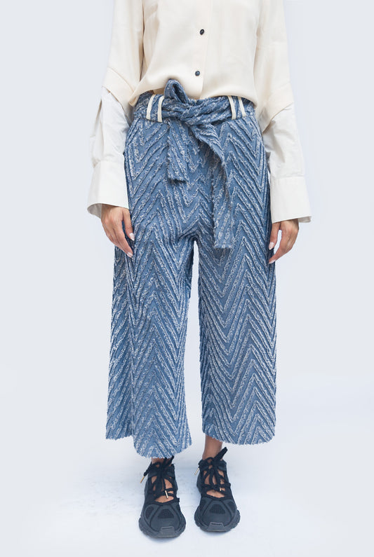 Cropped Flare Pants
