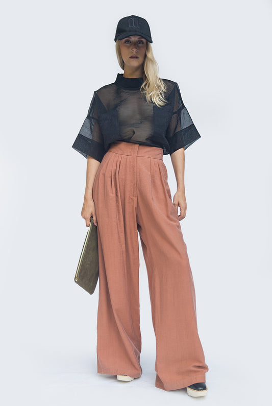 Wide-leg Pants