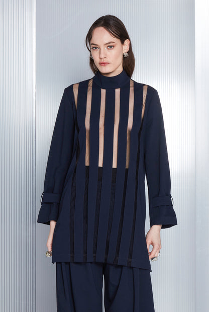 Maxi Stripes Blouse