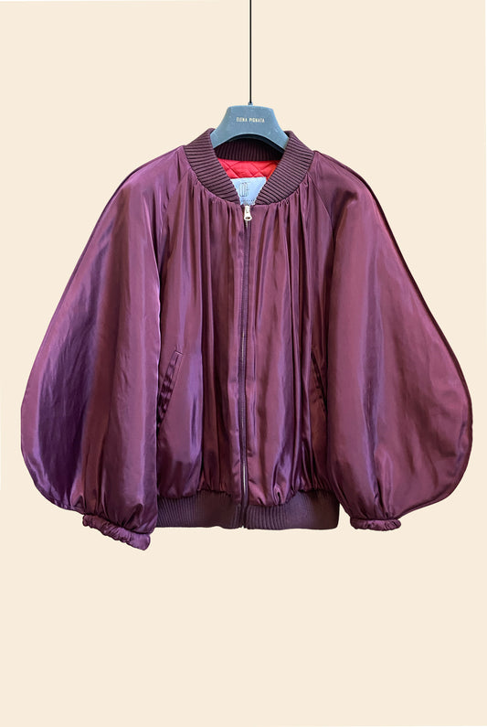 Bomber burgundy