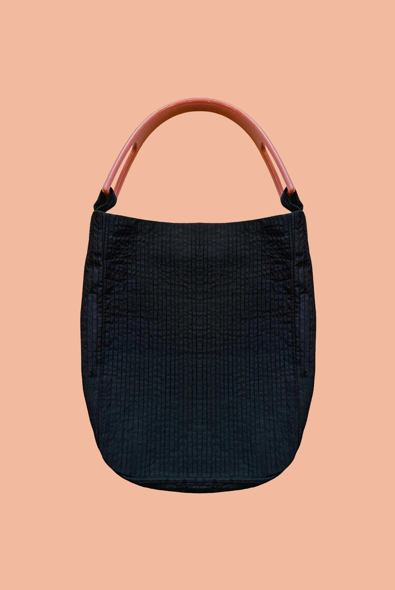 Handcrafted Black/Pink Bag