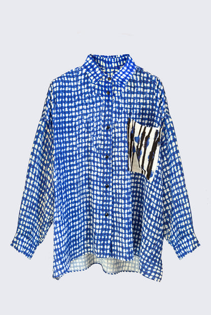 Maxi Shirt Matisse Royal