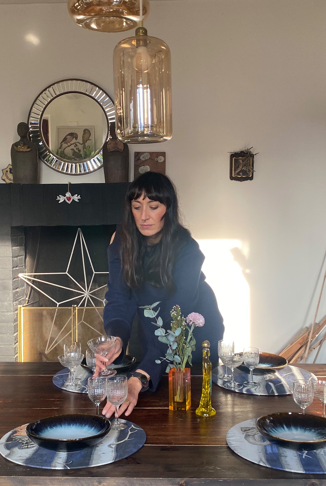 SHERWOOD TABLE SET - Kit x 4