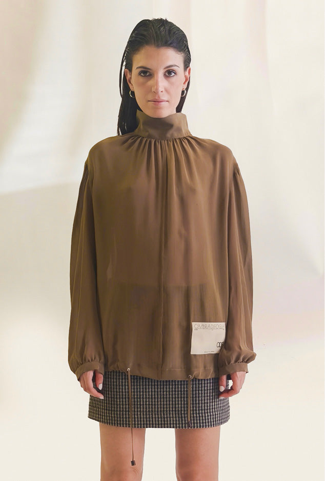 Brown Blouse