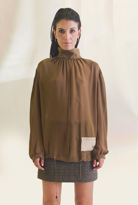 Brown Blouse