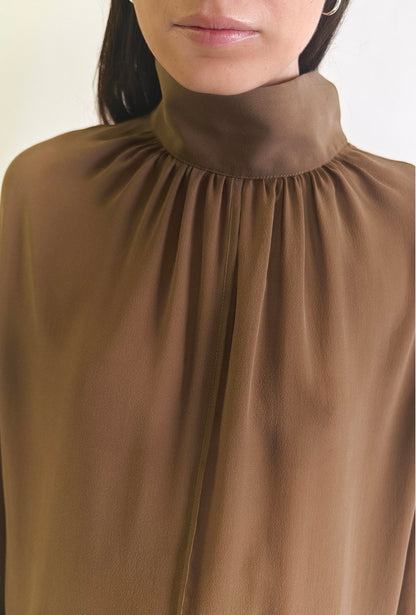 Brown Blouse