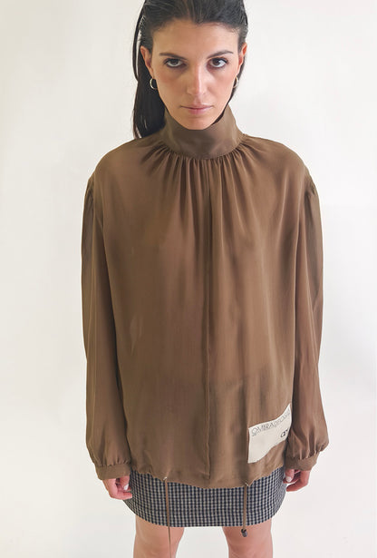 Brown Blouse