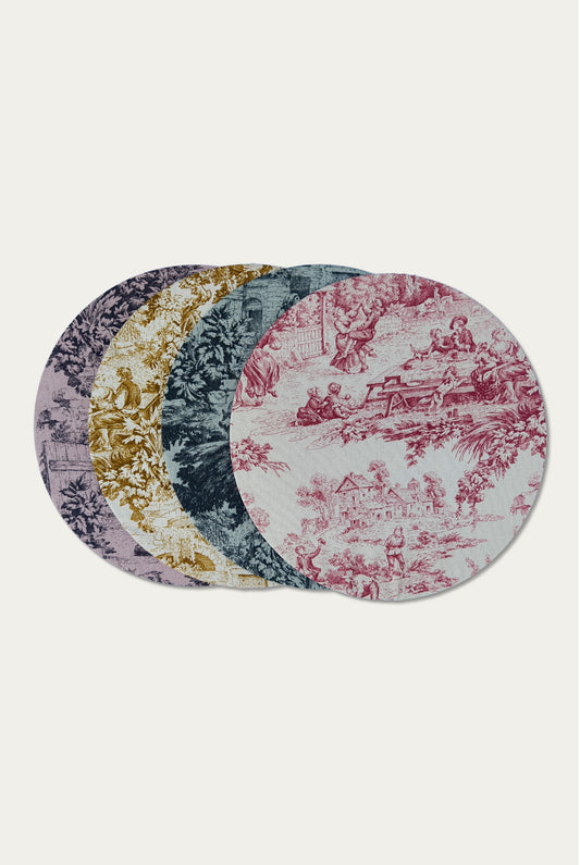 RURAL TABLE SET - Kit x 4